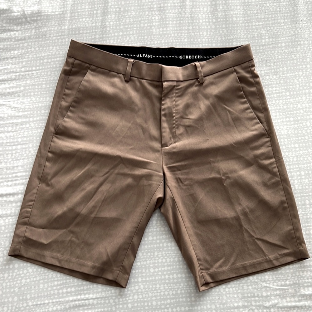 Alfani Slim Fit Stretch Shorts